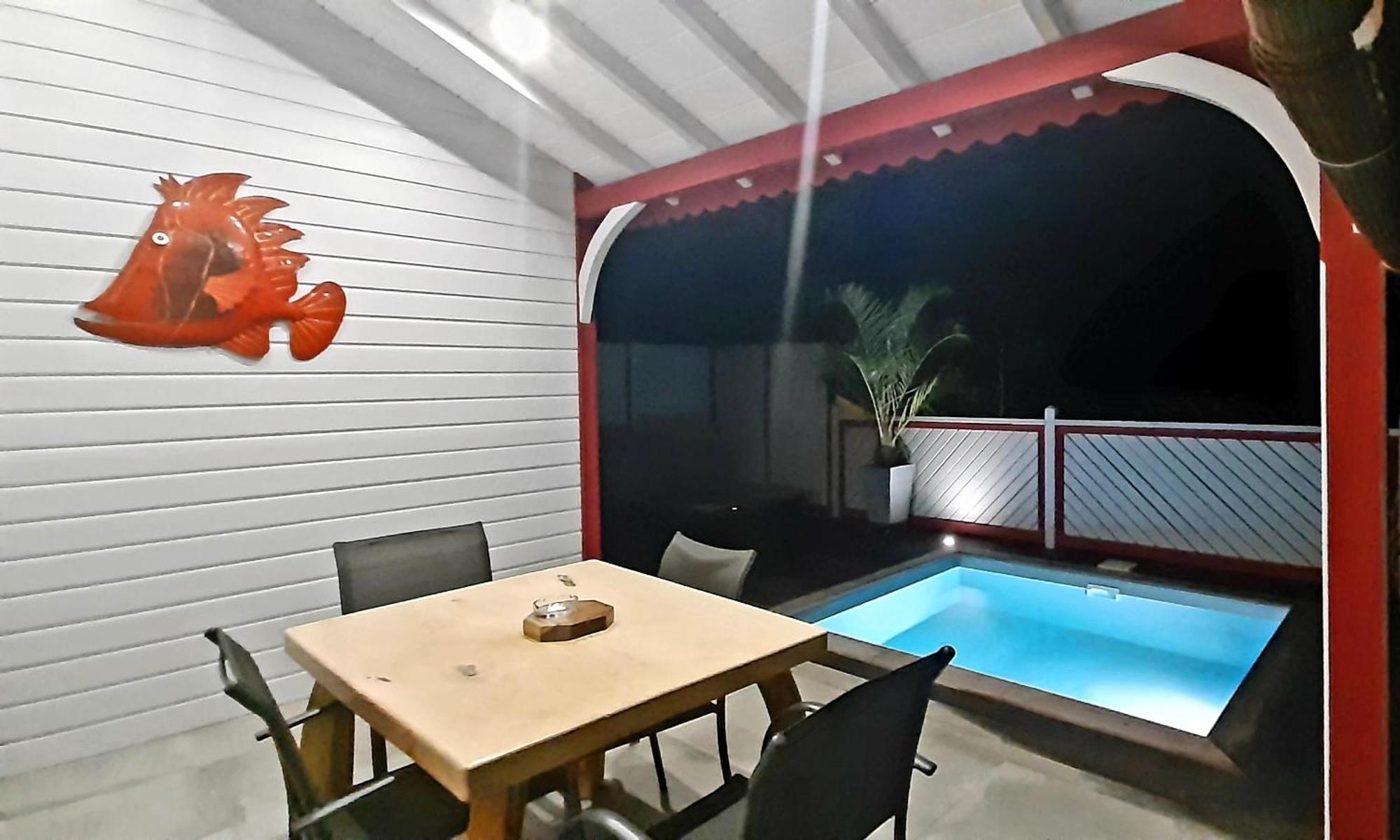 Caraibes Cottage Grenat Piscine Privee 900M De Grande Anse Deshaies Ngoại thất bức ảnh
